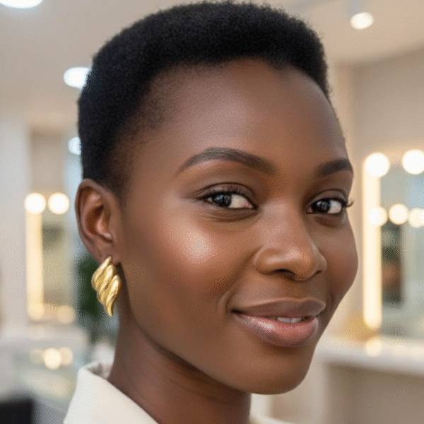 Boucles d'oreille | Blanche